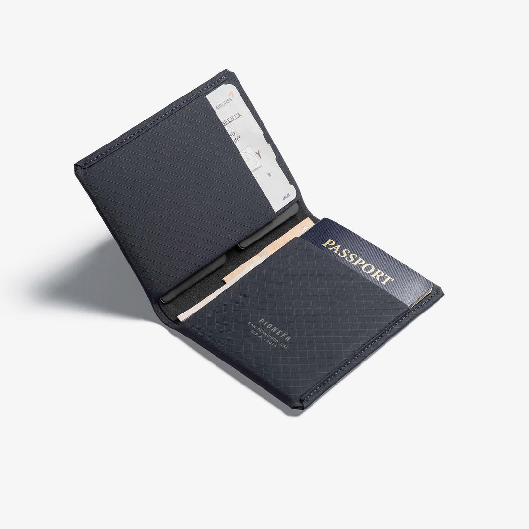 Passport Wallet - Pioneer Carry #color_navy-3xd