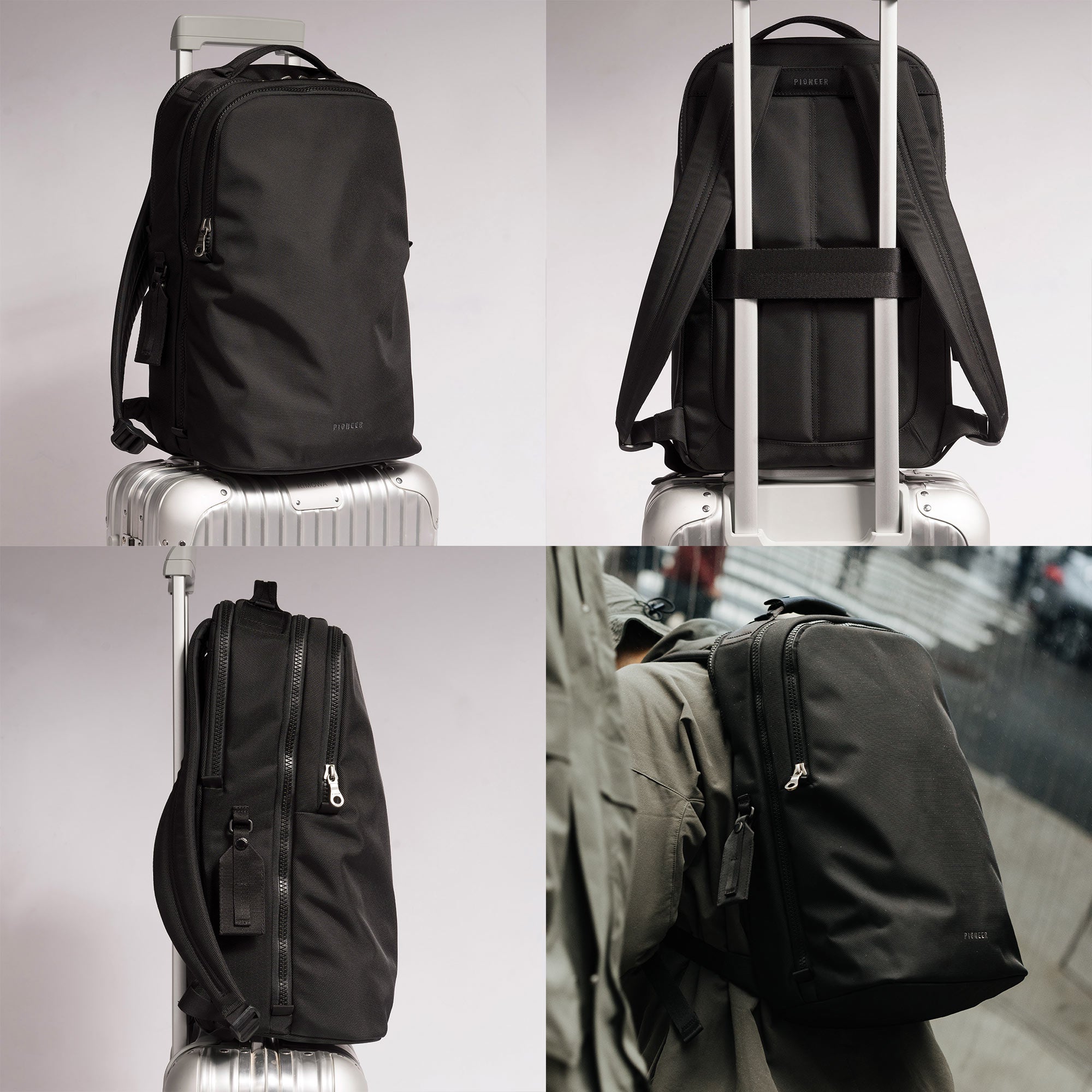 バックパック・リュック KIRSH Pocket Vintage Two Way Backpack Black KPSRBBP504MBKA POCKET VINTAGE 2WAY BACKPACK [BLACK] - KIRSH | 60% - Asian
