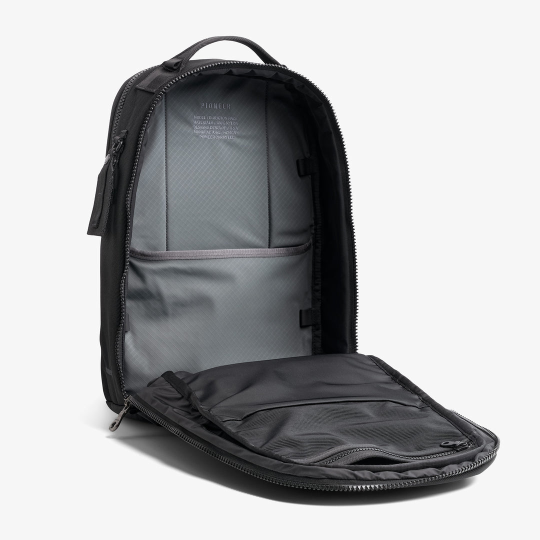 backpack with suspended laptop sleeve Duration Pack