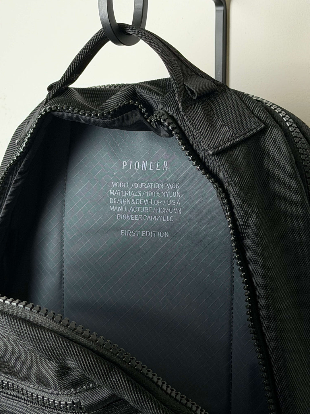 Duration. First Edition. Black