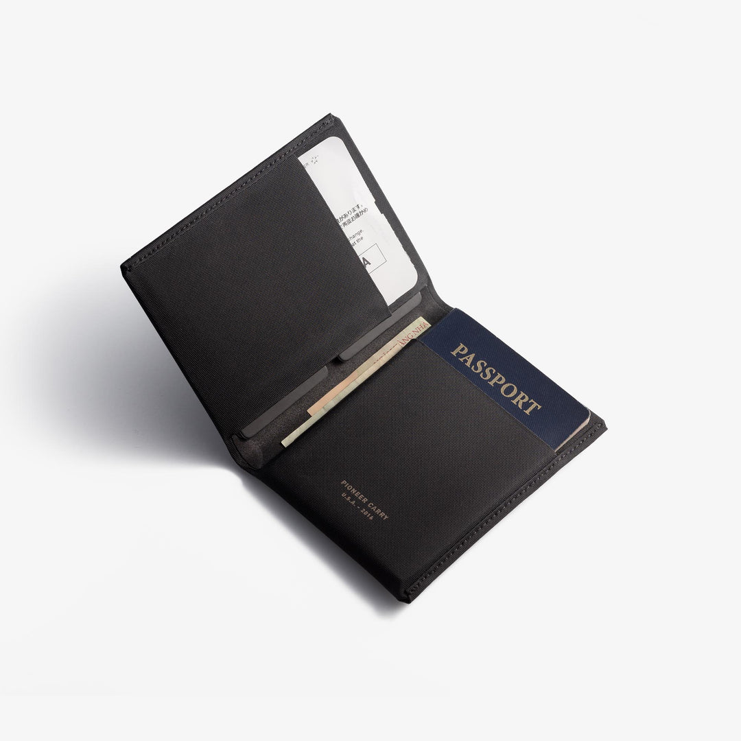 Pioneer Carry Passport Wallet, Navy