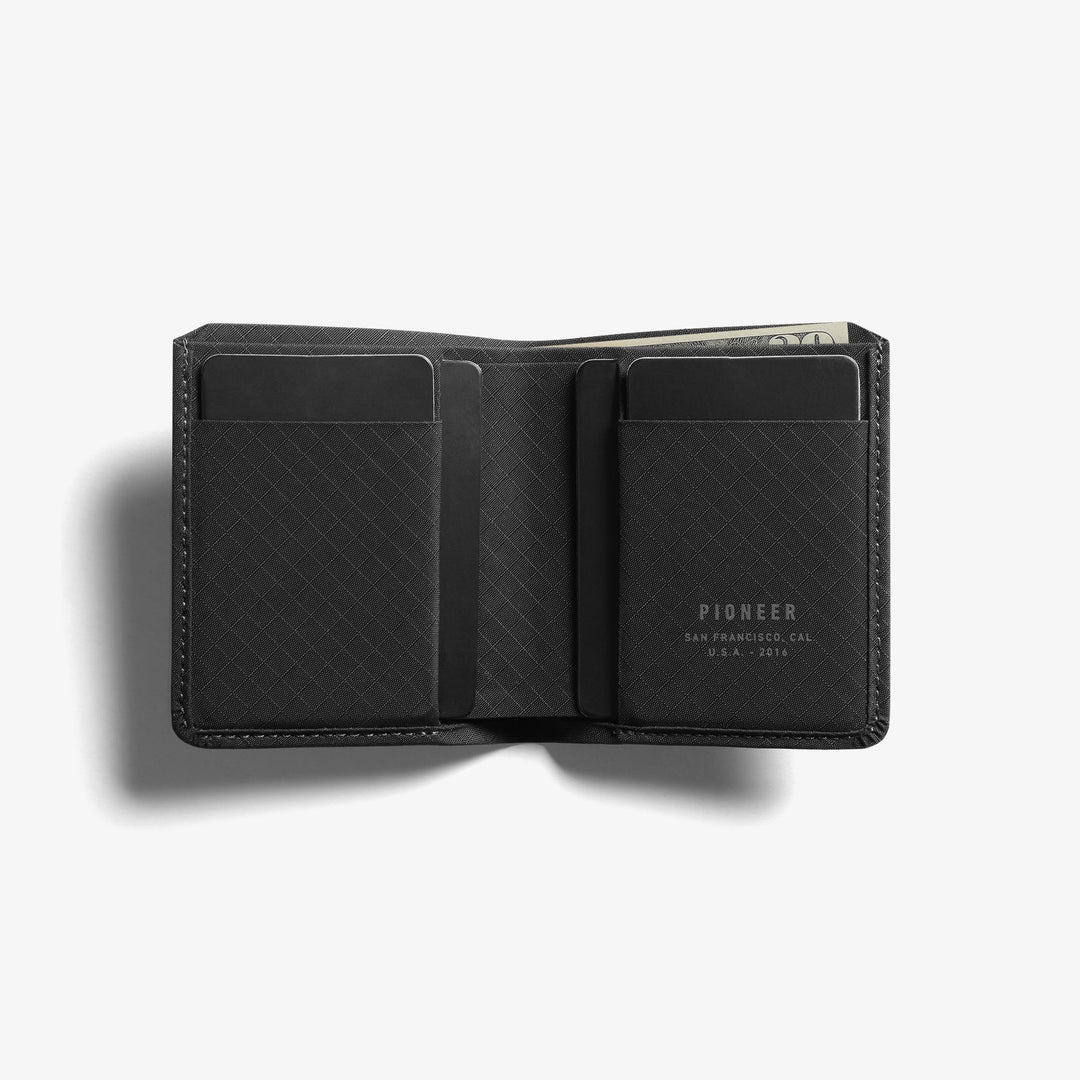 Pioneer carry wallet altitude billfold onyx rfid open #color_onyx-10xd
