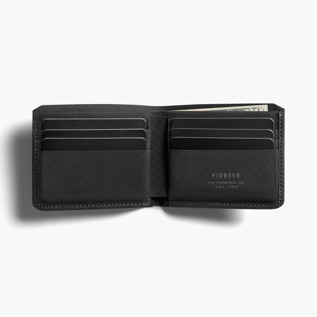 Pioneer carry wallet division billfold onyx open #color_onyx-10xd