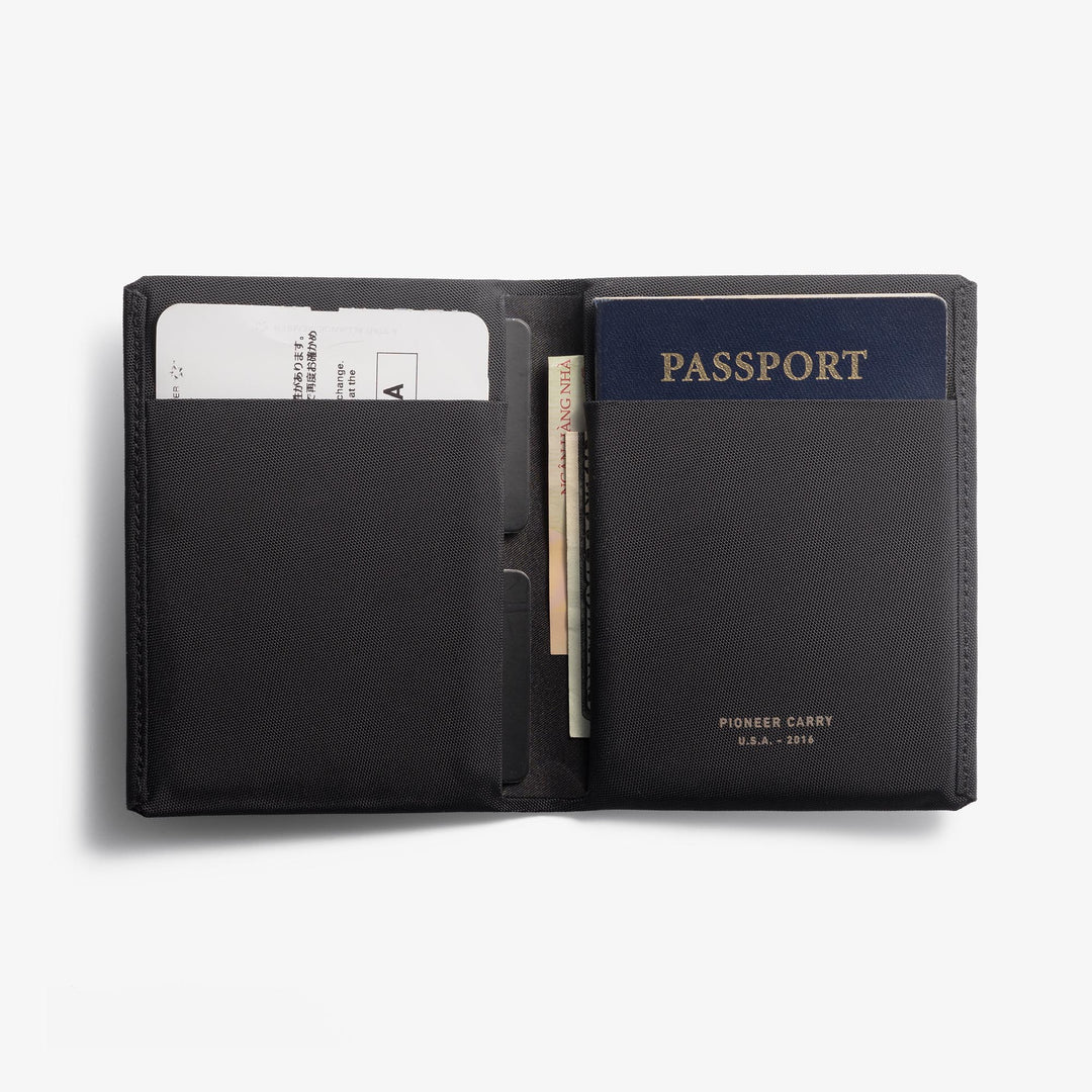 Pioneer Carry Passport Wallet, Onyx 10XD